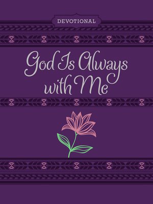 cover image of God is Always with Me Zip-around Devotional Journal